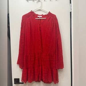 NWT Parker Boho Embroidered Dress Sz S MSRP:$138